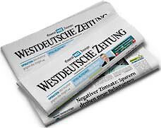 Werbung für Hotels in Bayern / Bayerischer Wald in der Westdeutschen Zeitung NRW